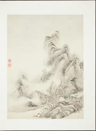 Landscapes After Old Masters, by Shen Shichong, unspecified, 1619
