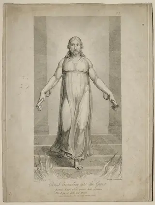Christ Descending into the Grave, by Luigi Schiavonetti, 1808