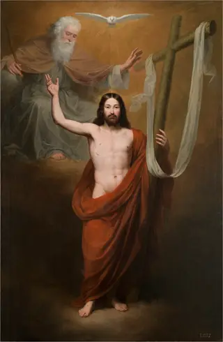 Christ the Saviour, by Antonio María Esquivel, oil, 1842