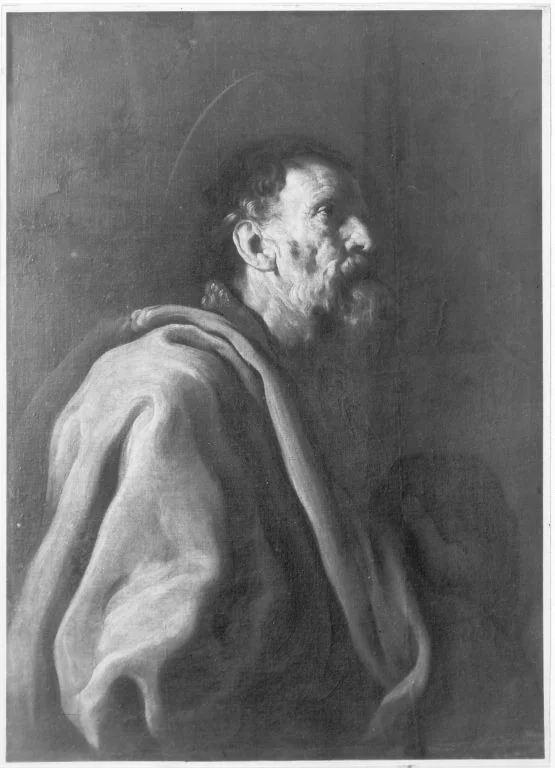 Ein Apostel (Petrus?), detail