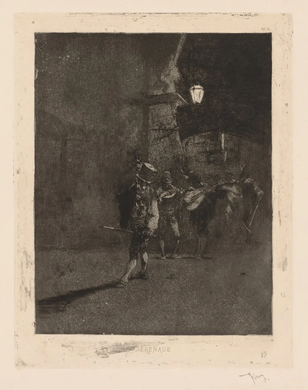 Serenade, by Mariano Fortuny Marsal, 1864