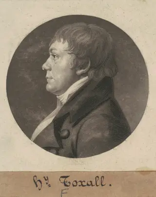 Henry Foxall, by Charles B. J. Févret de Saint-Mémin, ink, 1806