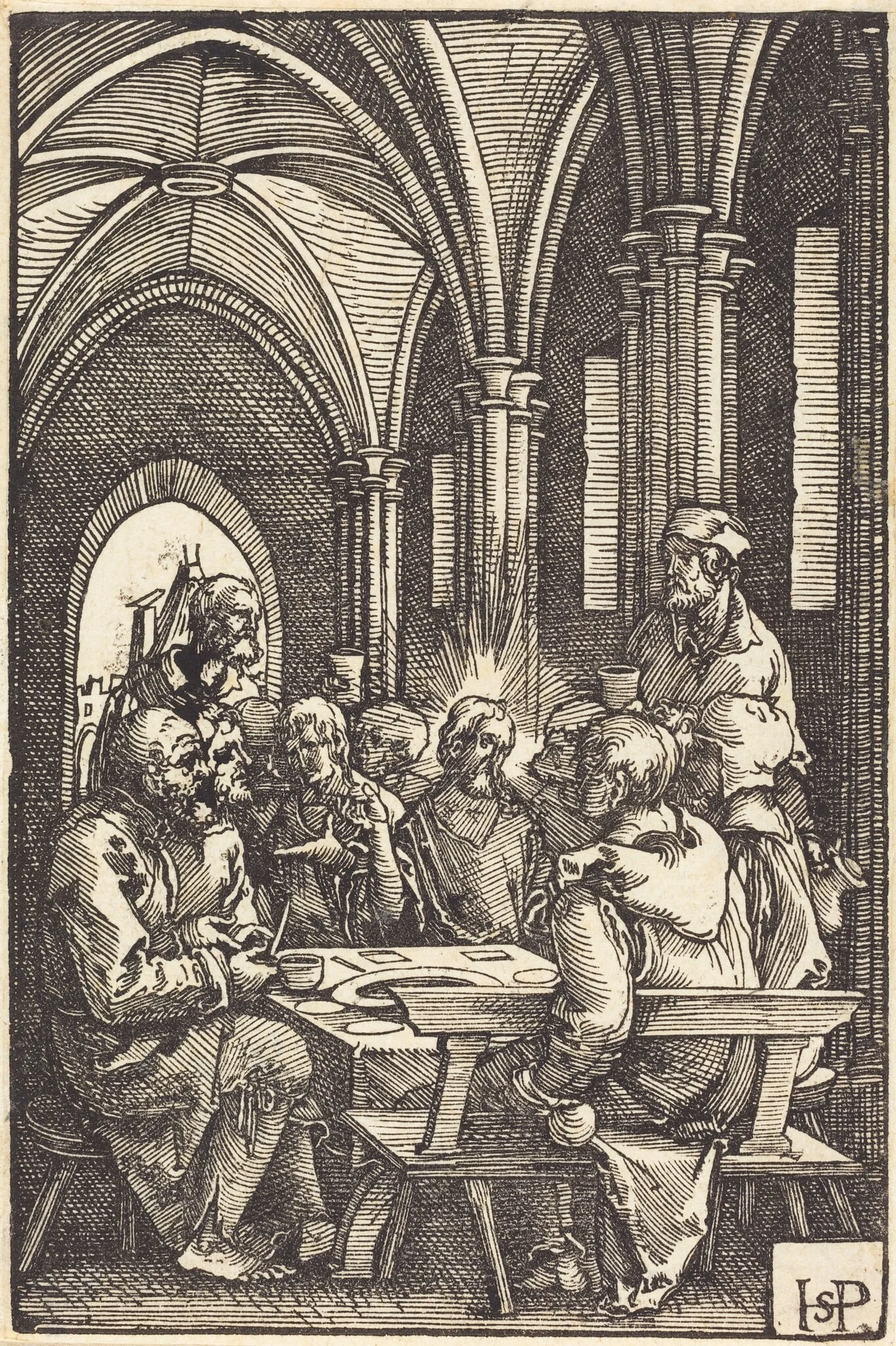 The Last Supper, detail