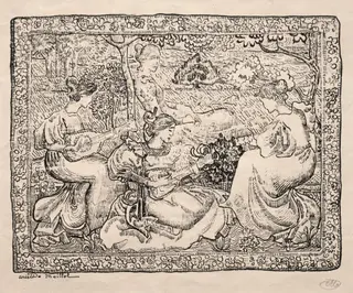 Music, by Aristide Maillol, 1917