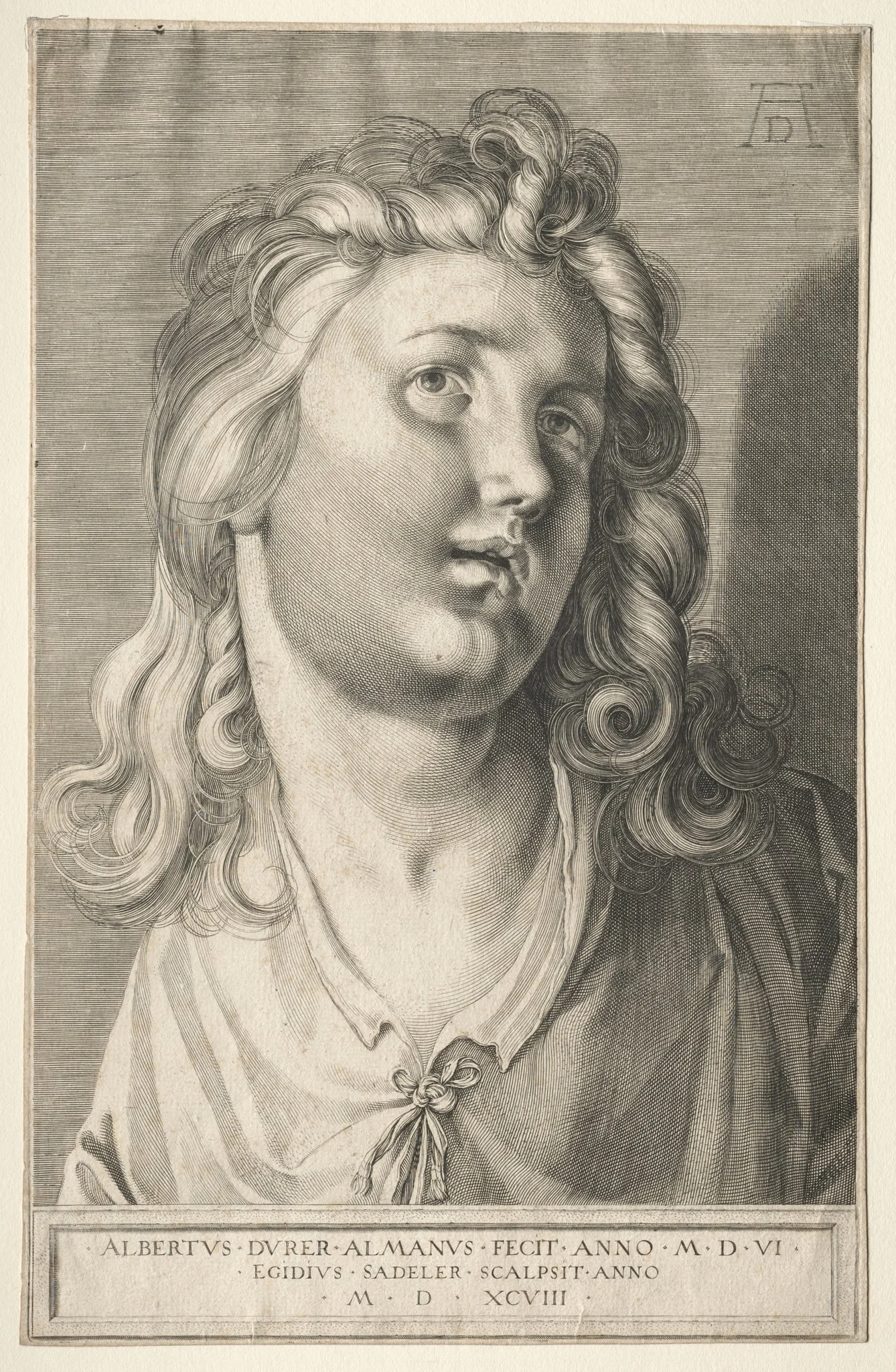 Female Head, detail