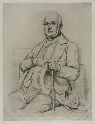 Casimir Le Conte, by Charles Meryon, 1856