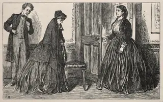 The Other Mrs. Johnson, by George Louis Palmella Busson Du Maurier, 1865