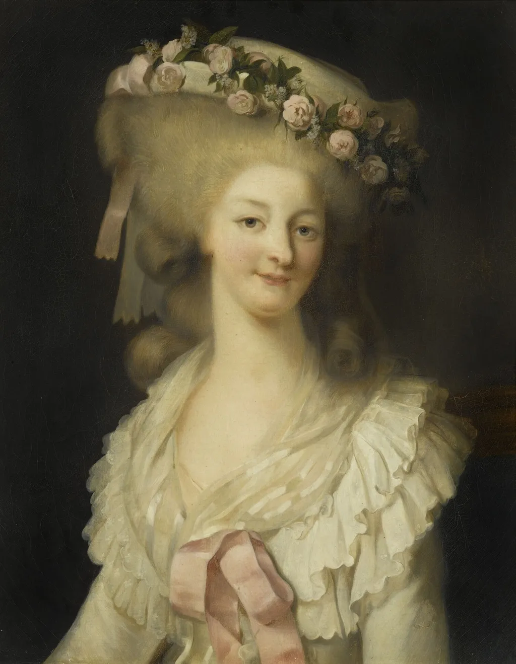 Marie-Thérèse-Louise de Savoie-Carignan, Princess of Lamballe, by Louis-Édouard Rioult, oil, 1843