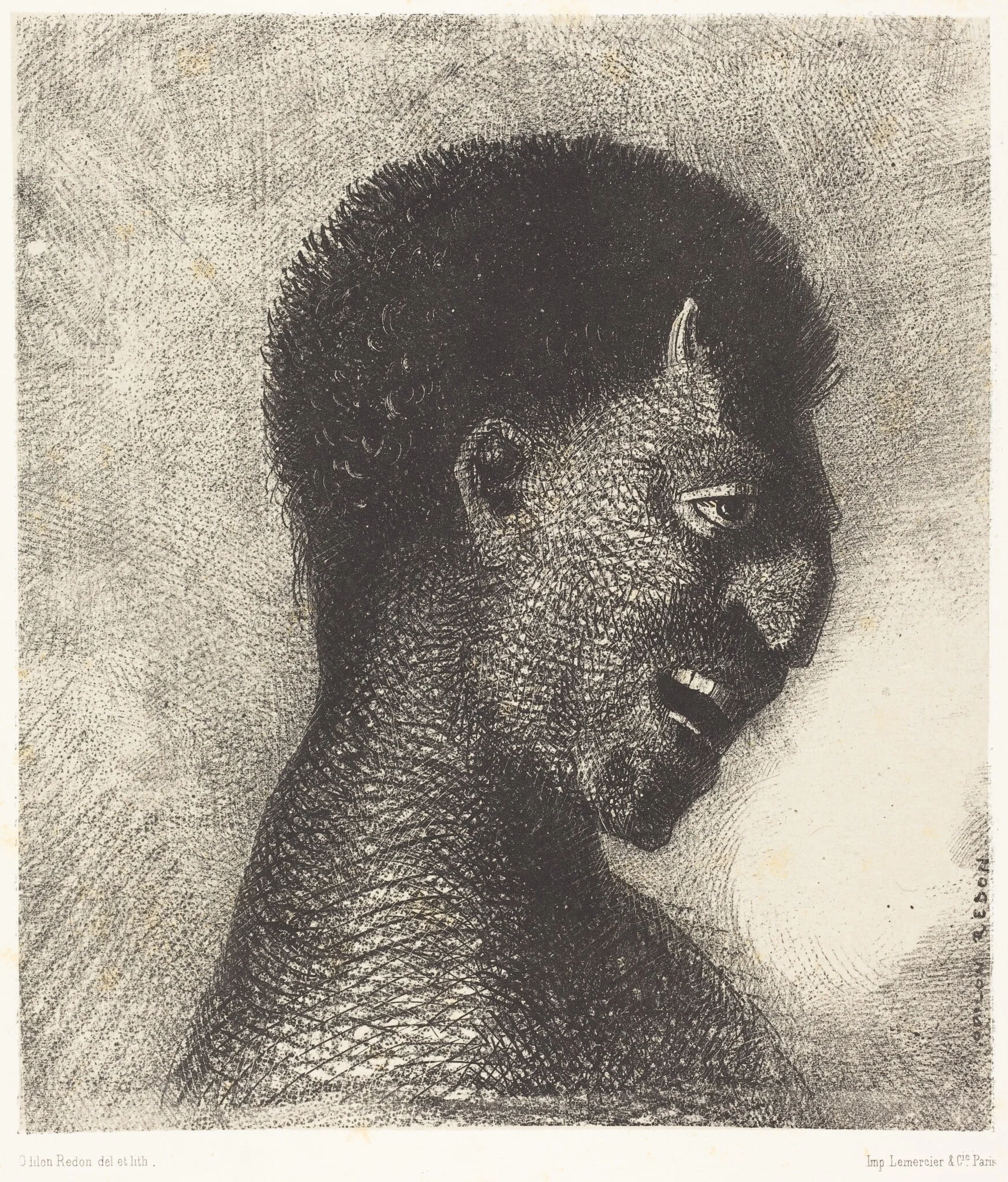 Le Satyre au cynique sourire (The Satyr with the cynical smile), detail