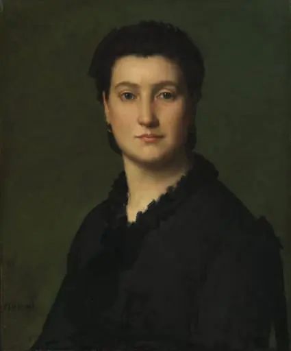 Portrait of a Woman, by Jean-Jacques Henner, unspecified, 1878