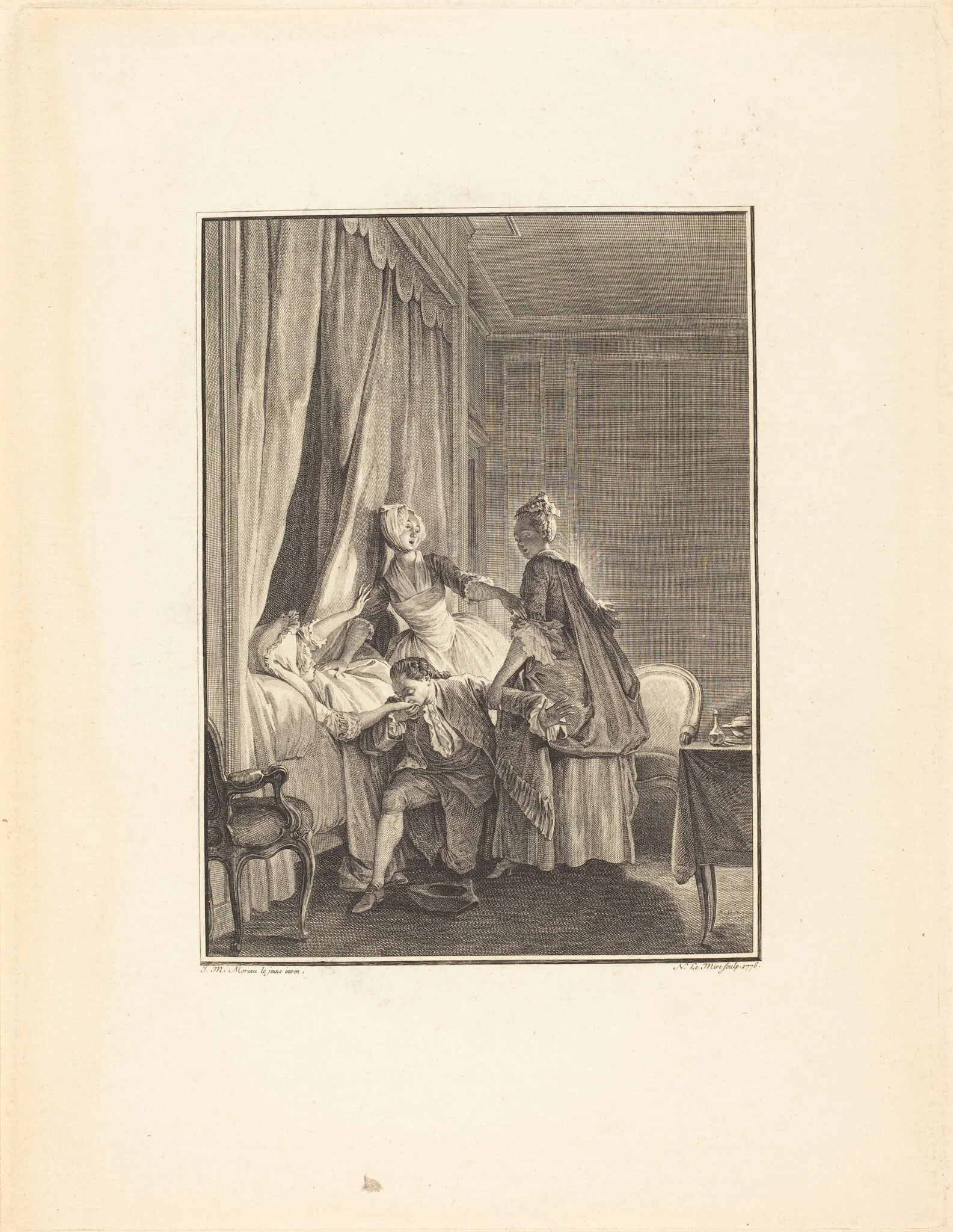 L'inoculation de l'amour, detail
