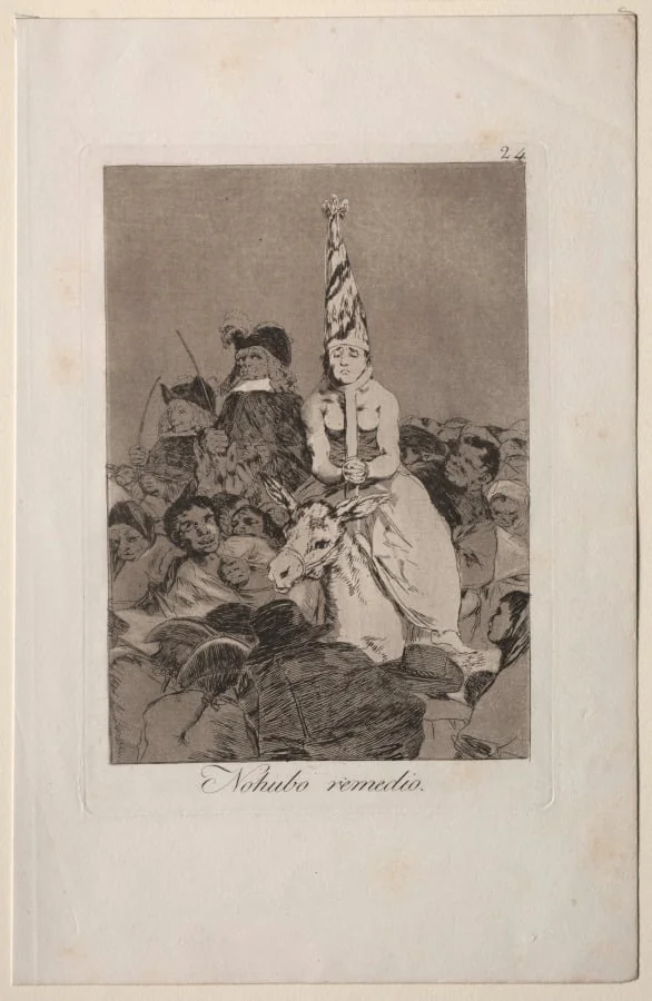 Nothing Could Be Done About It, Plate 24, detail