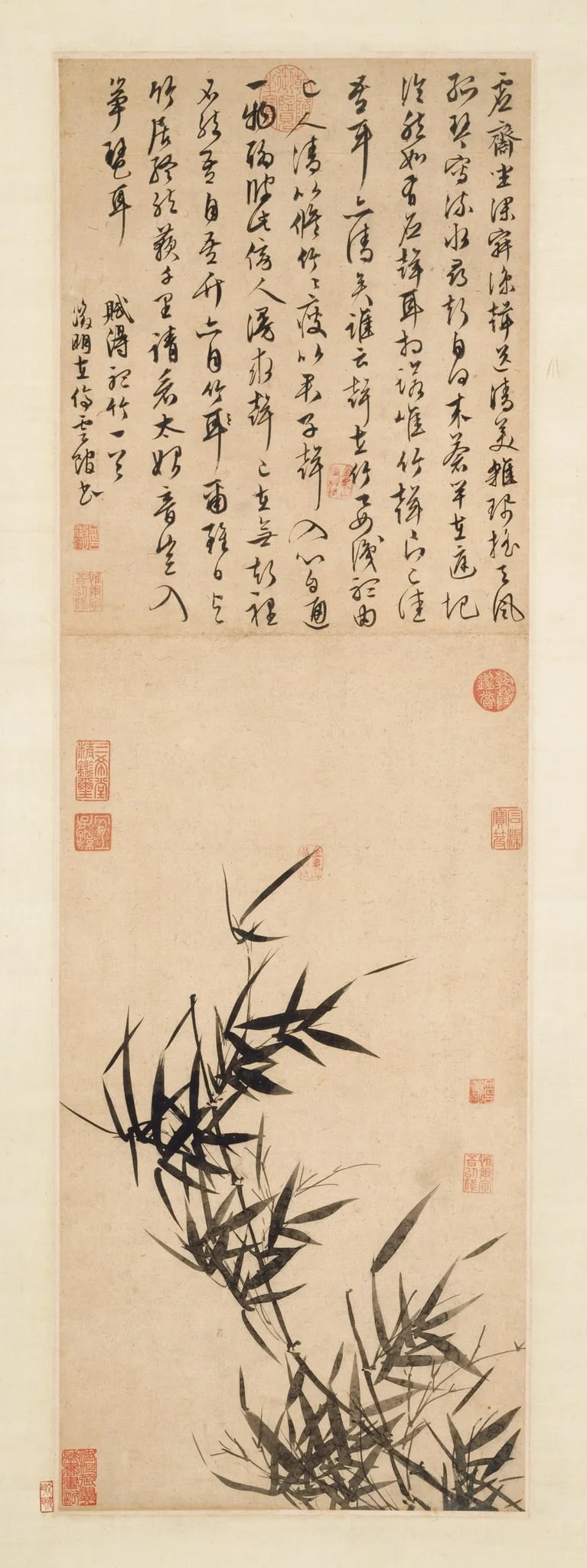 Listening to the Bamboo, detail