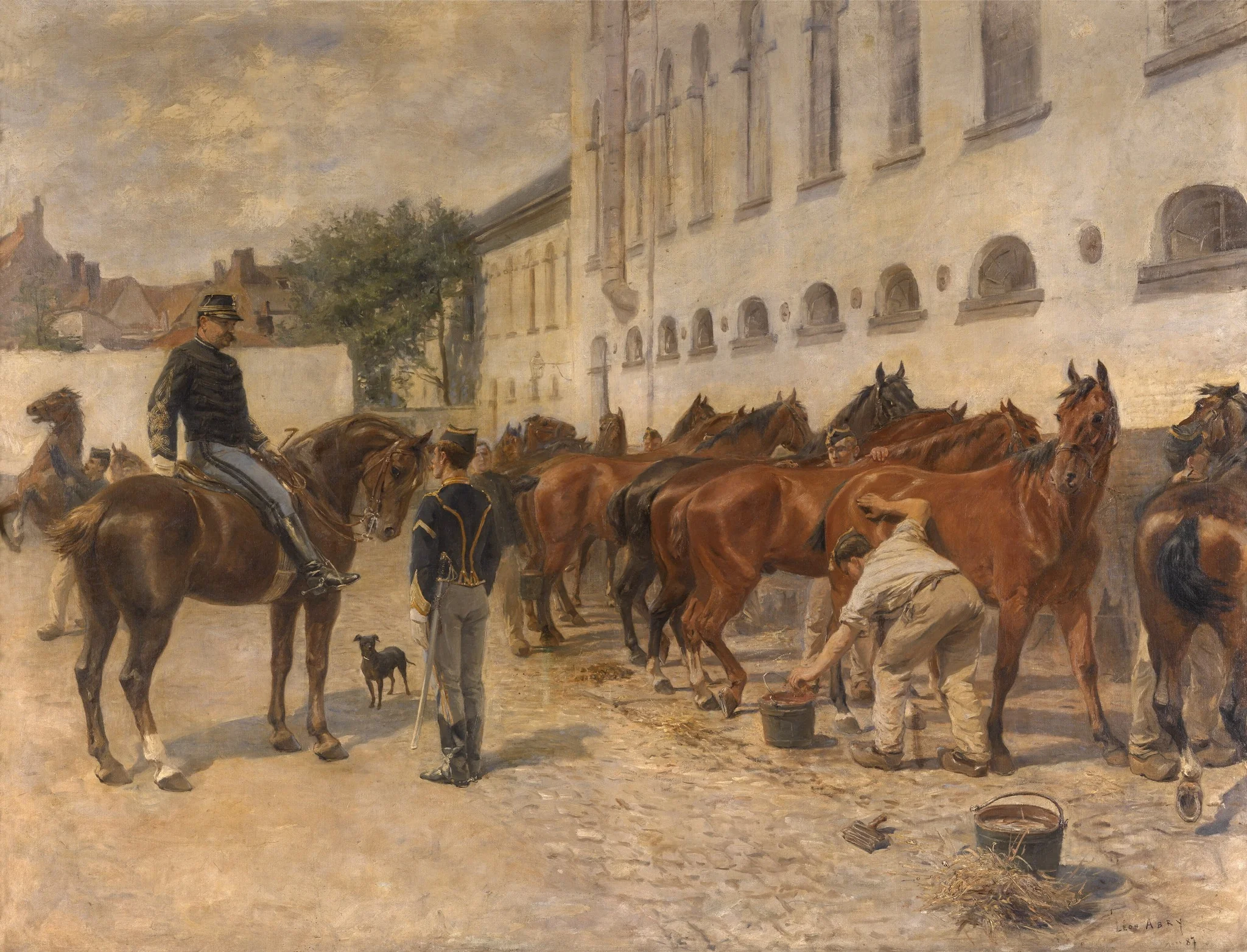 Grooming, detail