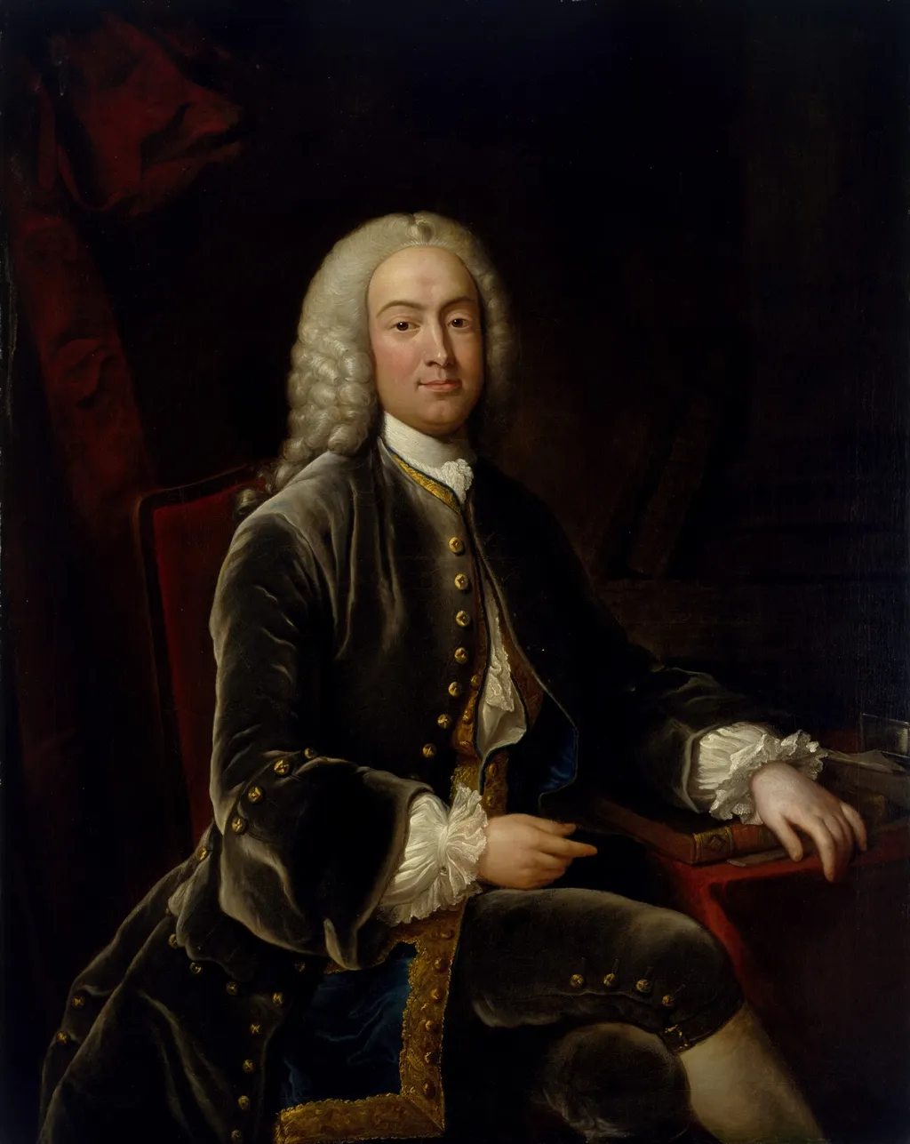 William Murray, 1st Earl of Mansfield, by Jean-Baptiste van Loo, oil, 1724