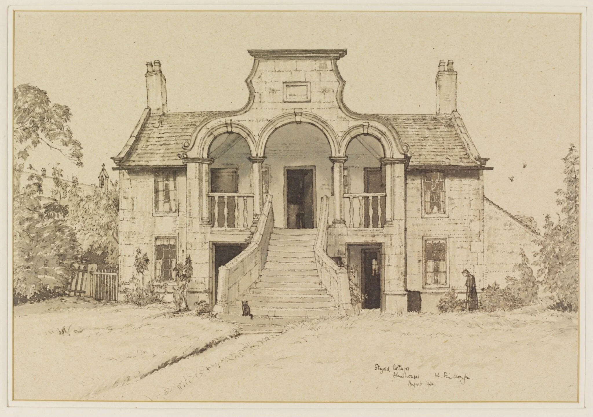 Cottage Almshouses, Stydd, near Ribchester, detail