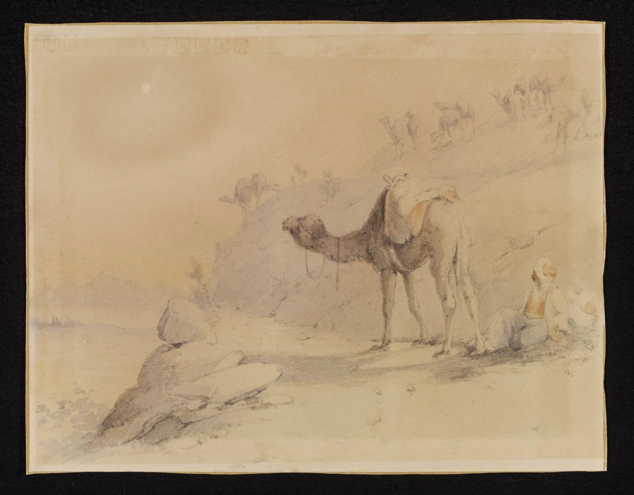 On the Road from Smyrna to Brussa, detail