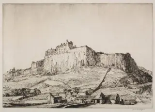 Stirling Castle, No. 2, by Muirhead Bone, 1909