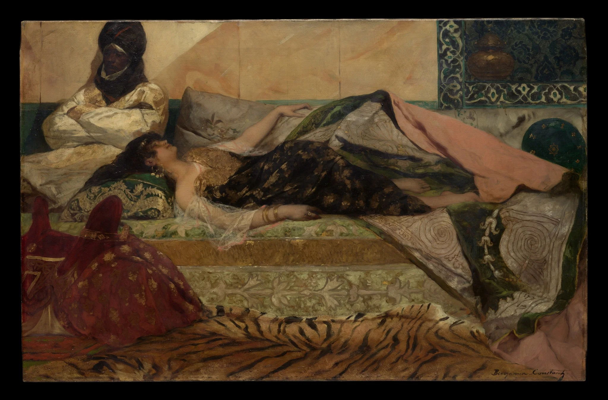 Odalisque, detail
