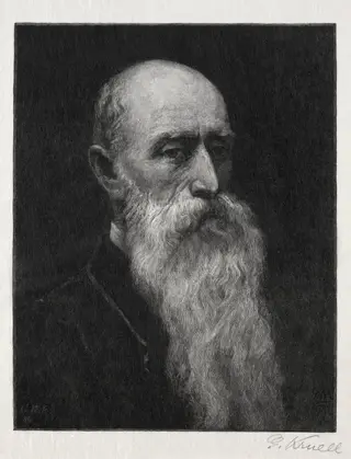 William Morris Hunt, by Gustav Kruell, 1887