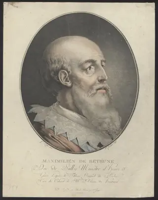 Portrait of Maximilien de Bethune, duc de Sully, by P. Frieselhem, unspecified