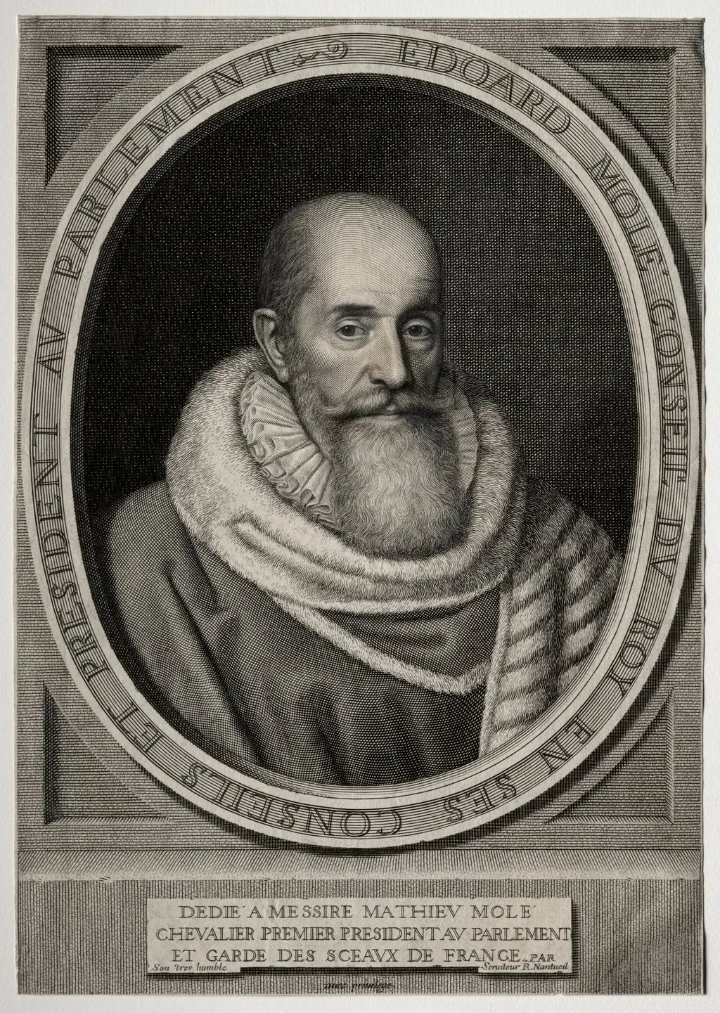 Edouard Molé, by Robert Nanteuil, 1653