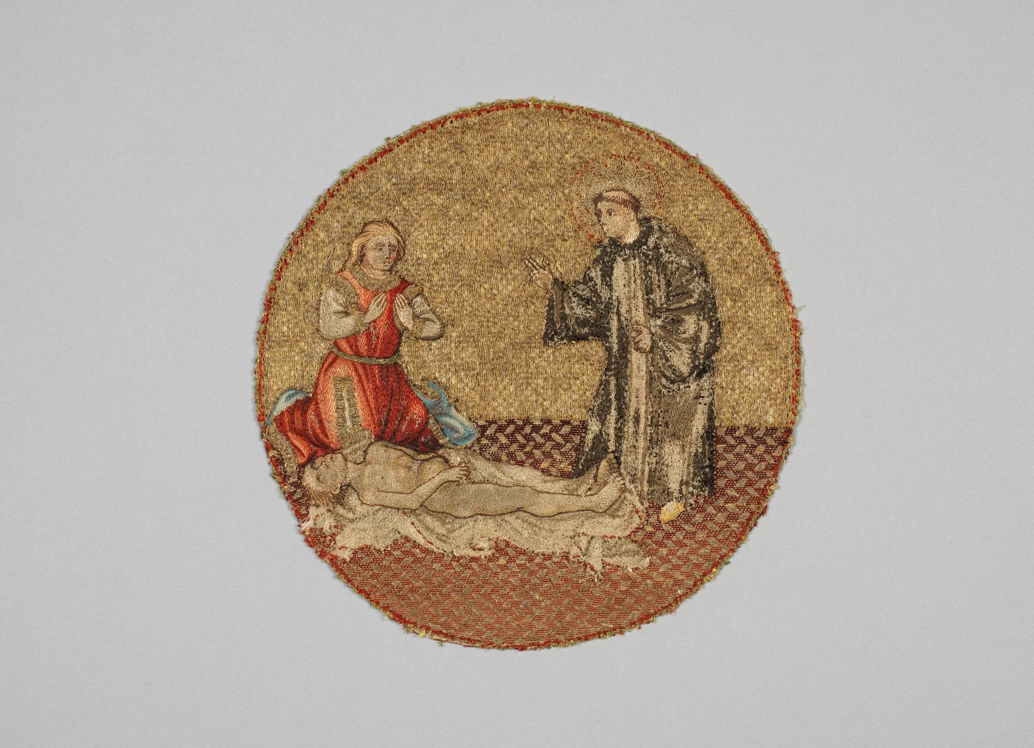 Saint Martin Brings a Dead Man to Life, detail