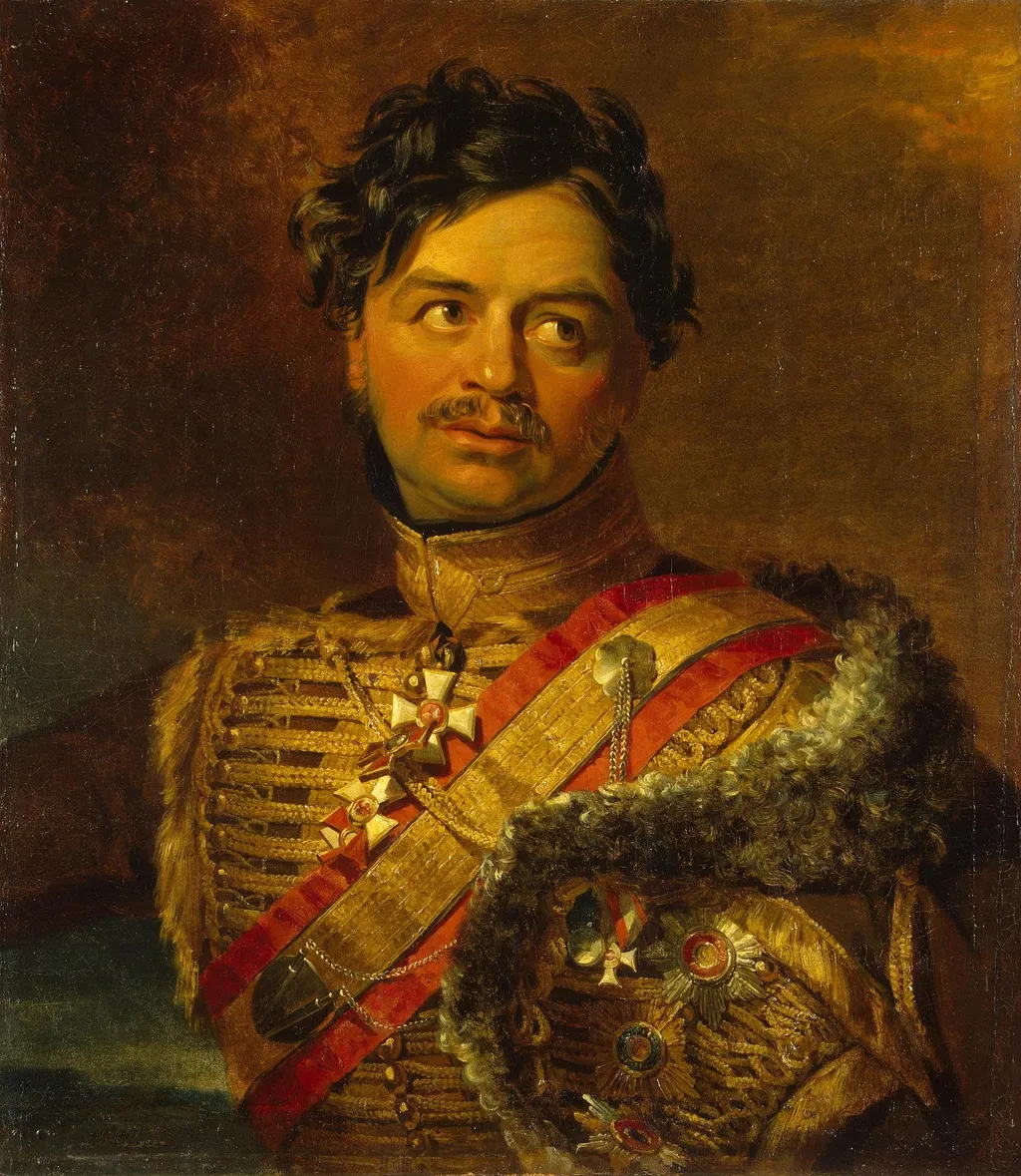 Portrait of Illarion V. Vasilchikov (1775/76-1847) (1st), by George Dawe, oil, 1822
