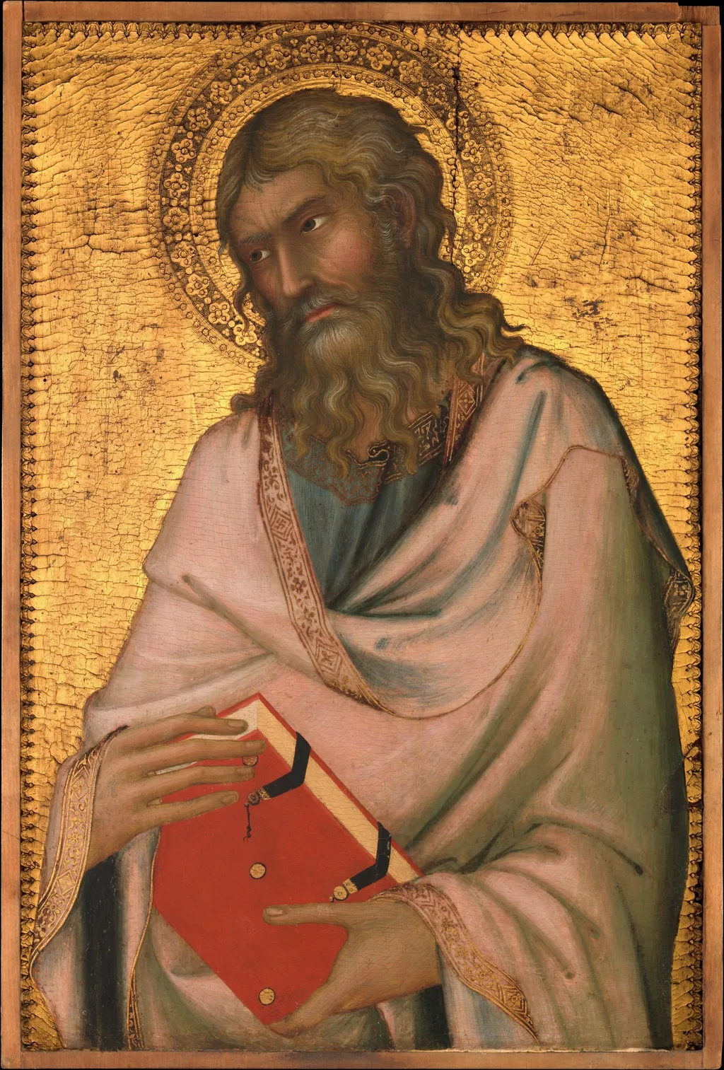 Saint Andrew, by Simone Martini, tempera, 1326