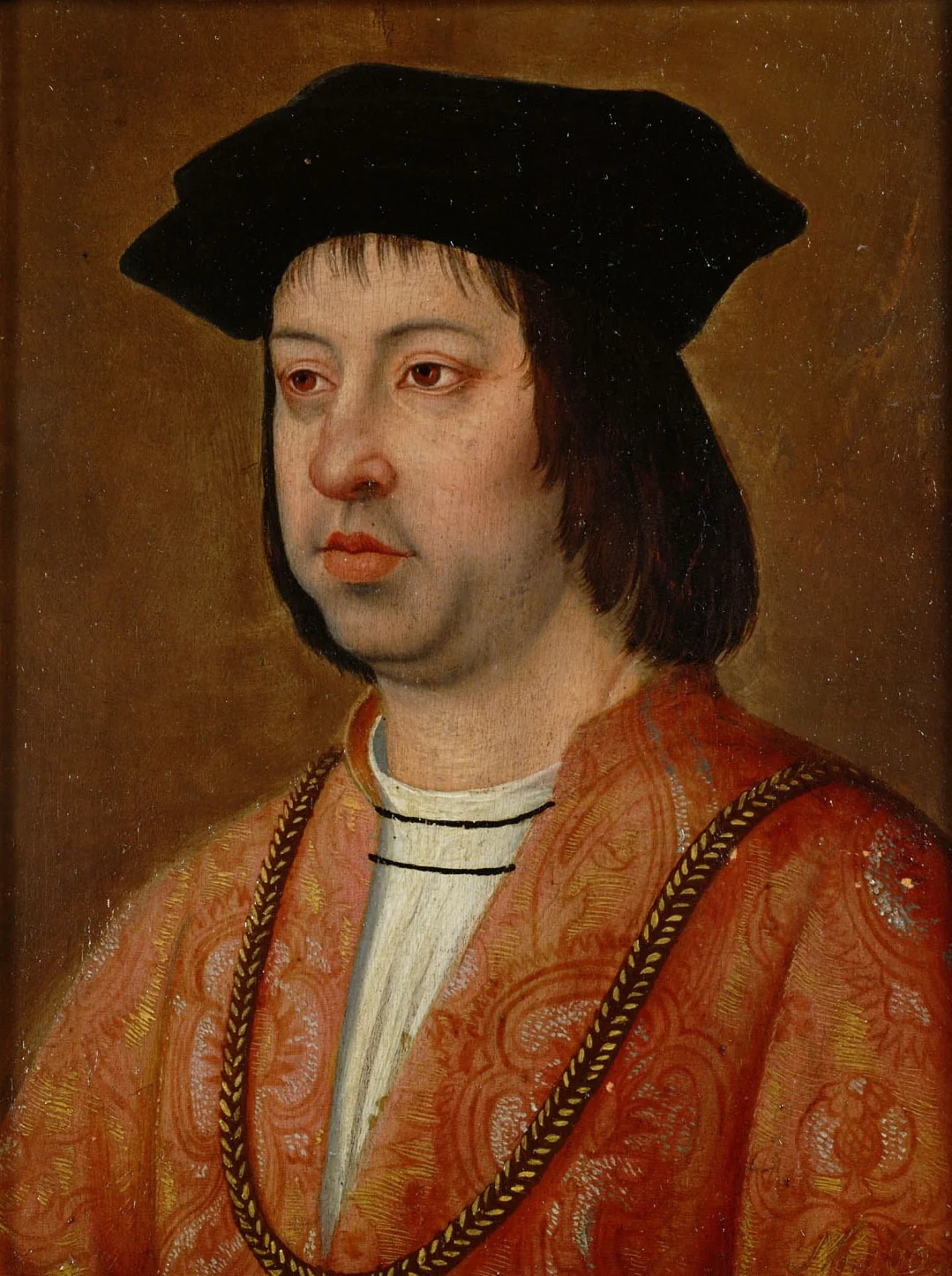 König Ferdinand II. (1452-1516) von Aragon, detail
