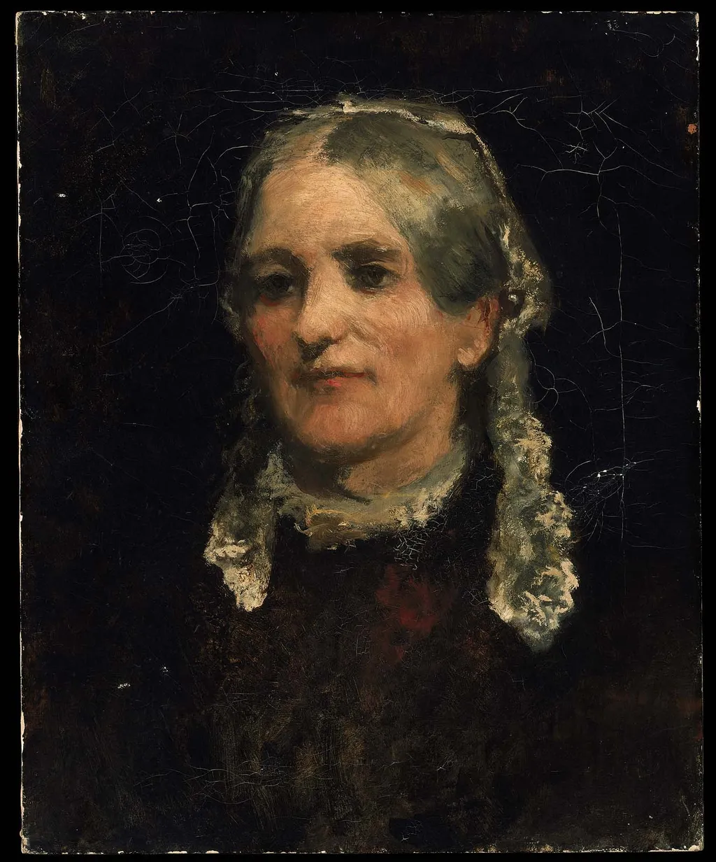 Portrait of a Lady, by William Morris Hunt, oil, 1861