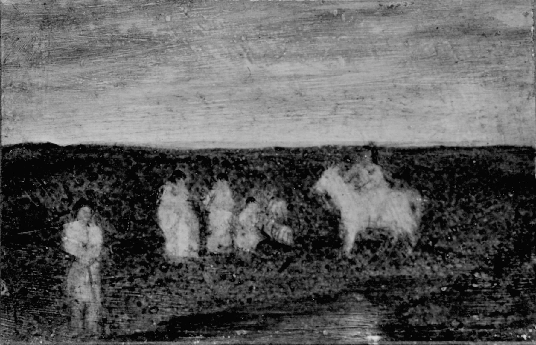Landscape and Figures, detail