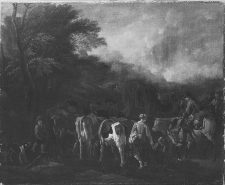 Die Fourage, detail