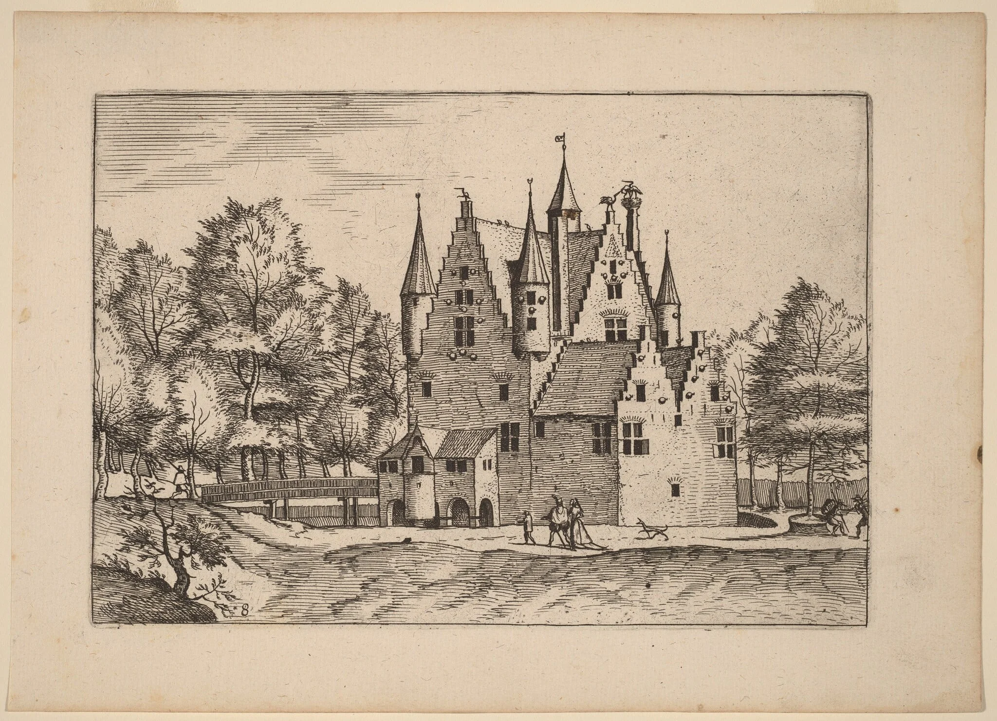 Castle, detail