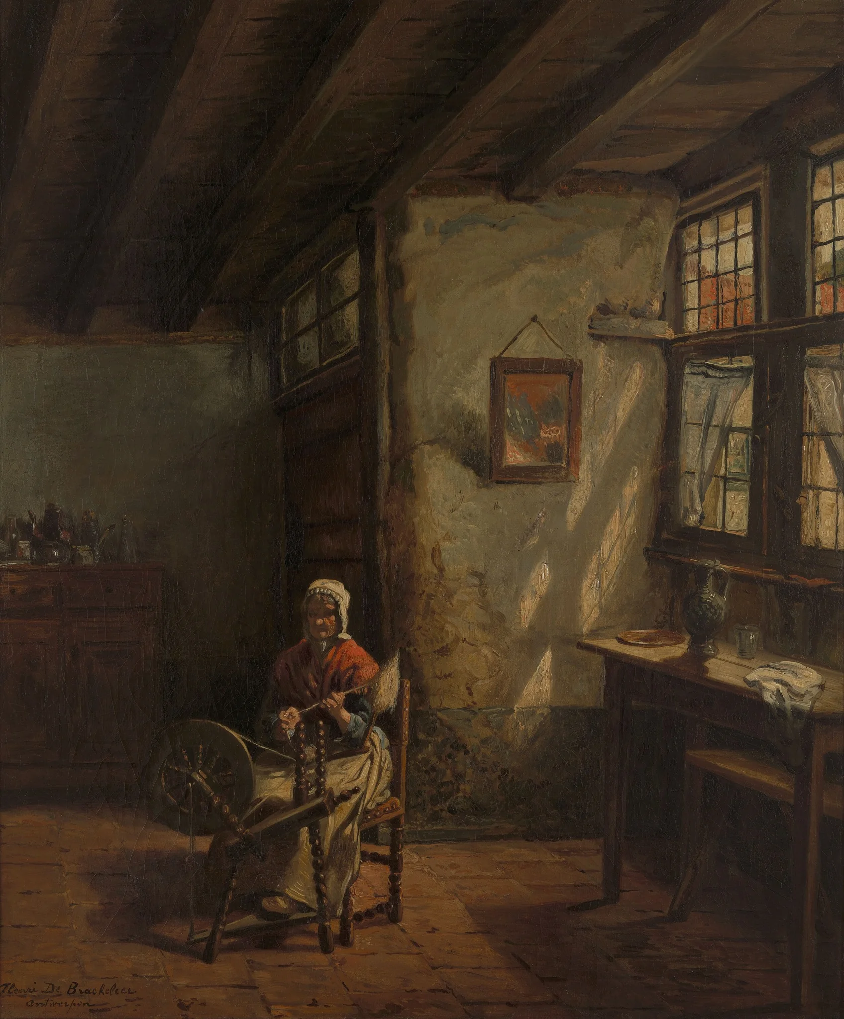 The Spinner, detail
