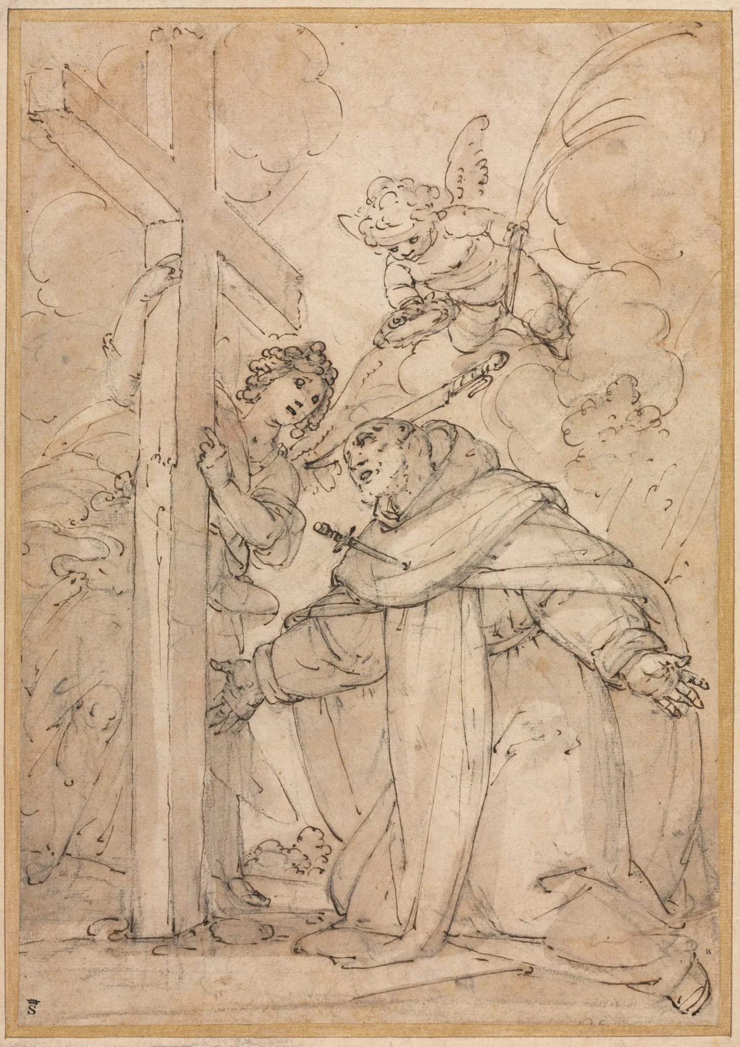 Saint Peter Martyr, detail