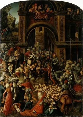 The Massacre of the Innocents, by Lucas Cranach the Elder, unspecified, 1515