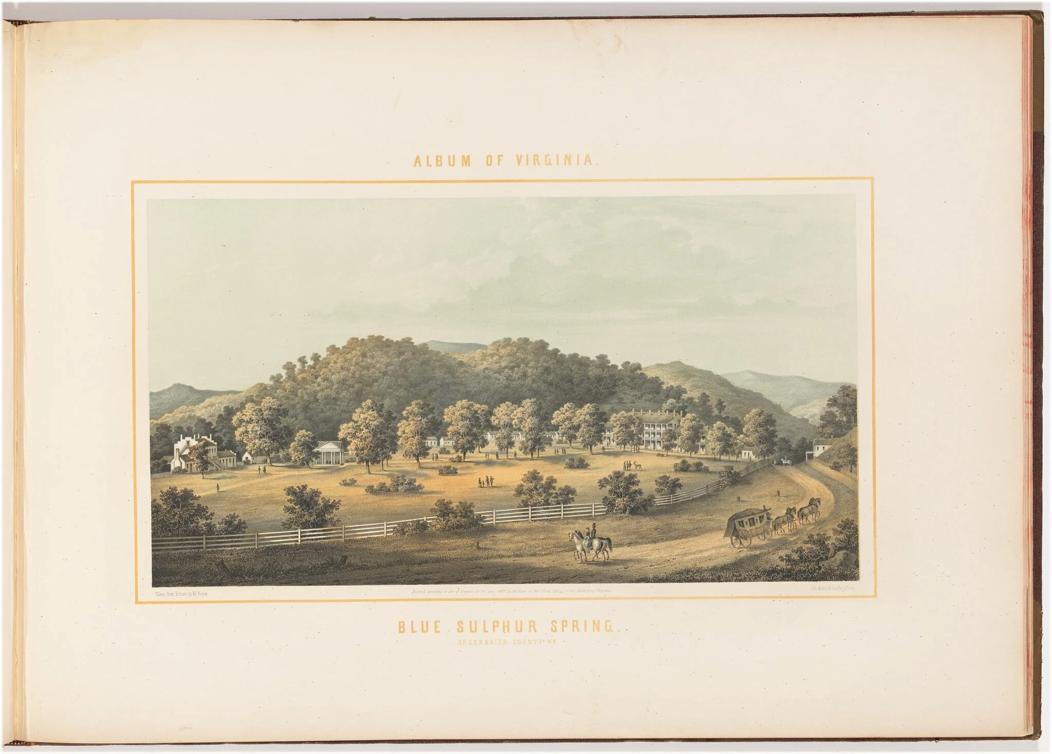 Blue Sulphur Spring, detail