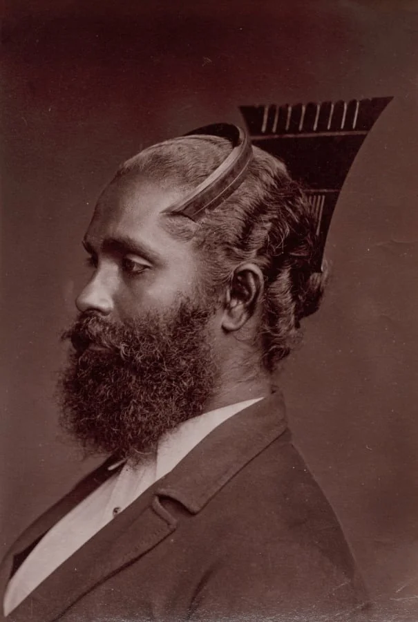 Sinhalese Man, detail