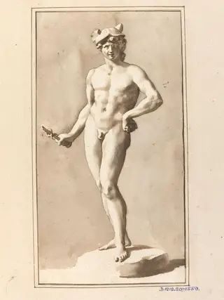 Mercury, by Jan de Bisschop, 1628