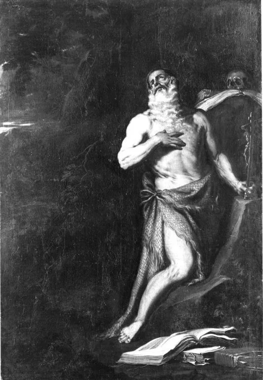 Der hl. Hieronymus, detail