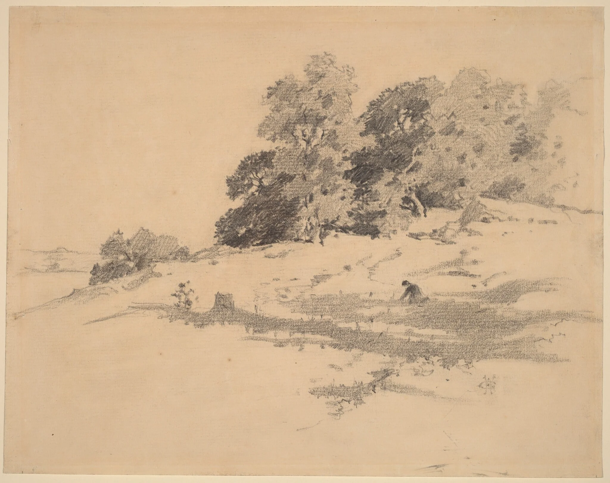 Landscape near Washington, Connecticut, detail