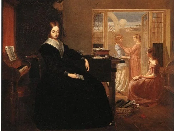 The Governess, detail