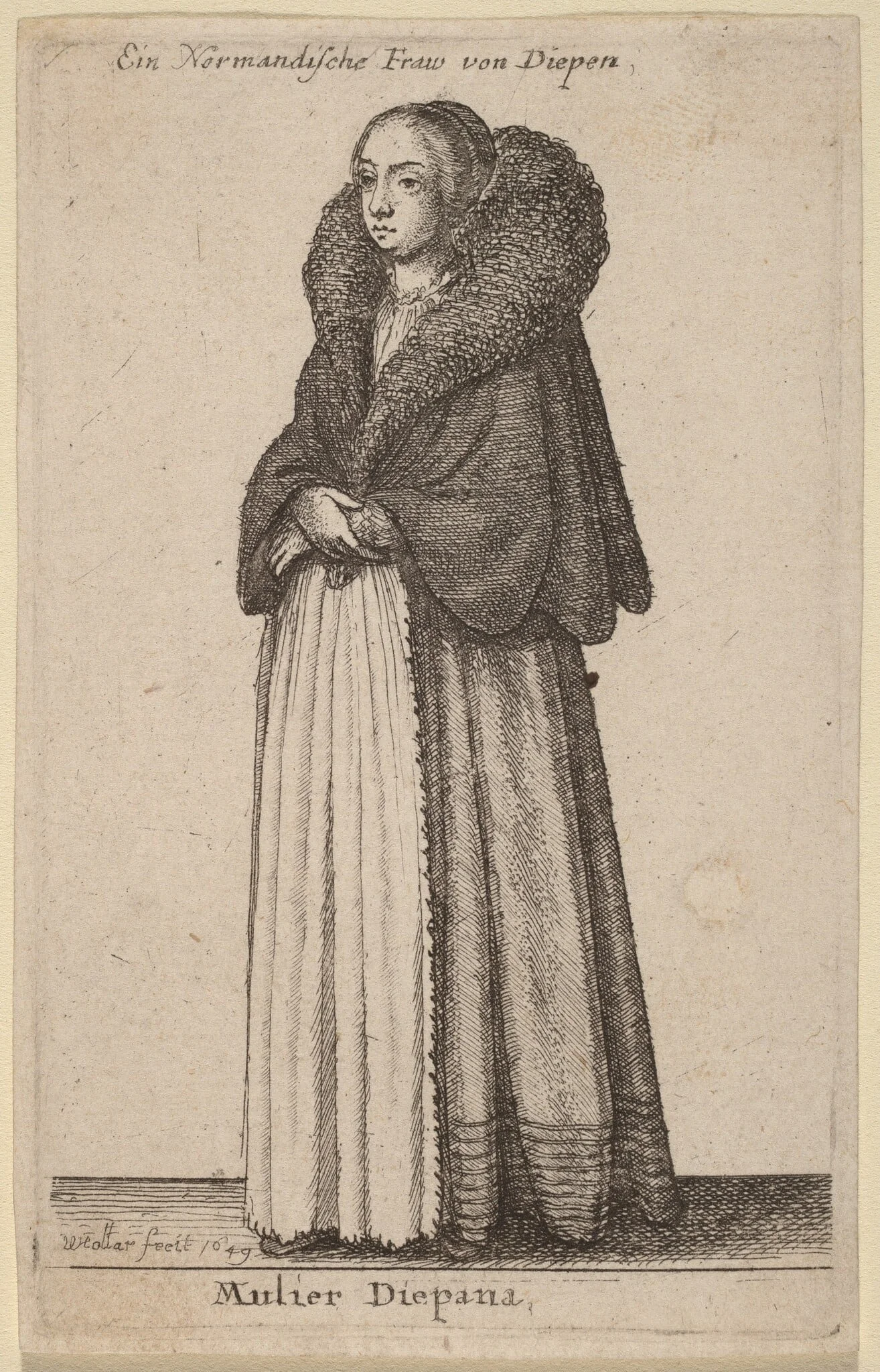 Mulier Diepana, detail