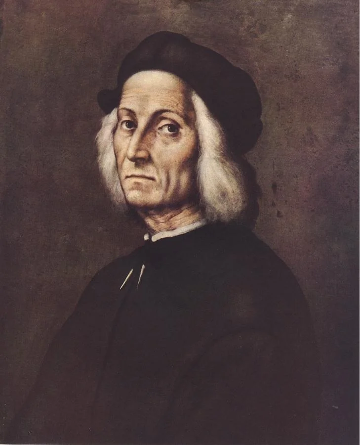 Portrait of an Old Man, detail