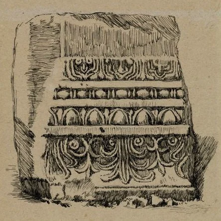 Indiciphered Drawing, detail