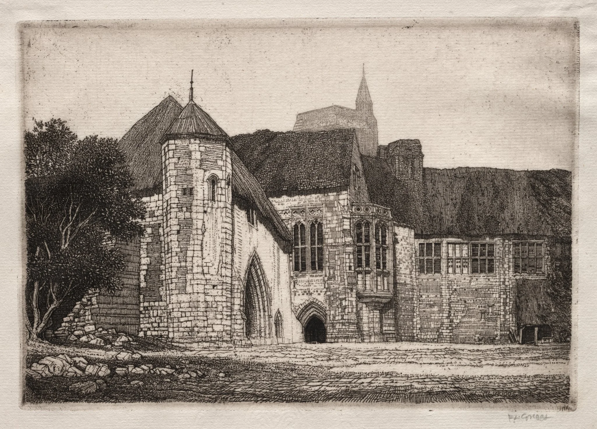 Palace Farm, detail