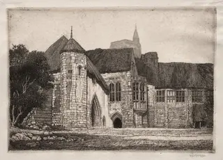 Palace Farm, by Frederick Landseer Maur Griggs, 1917