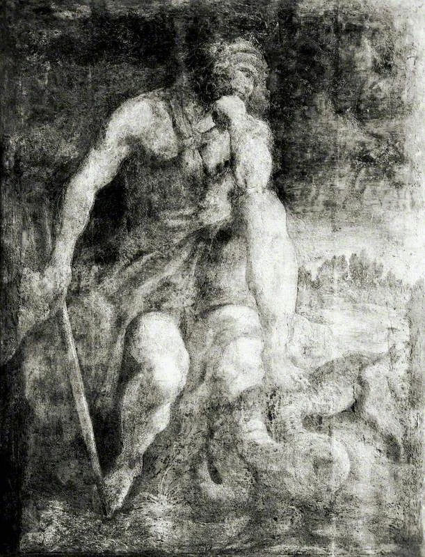 Hercules and the Hydra, detail