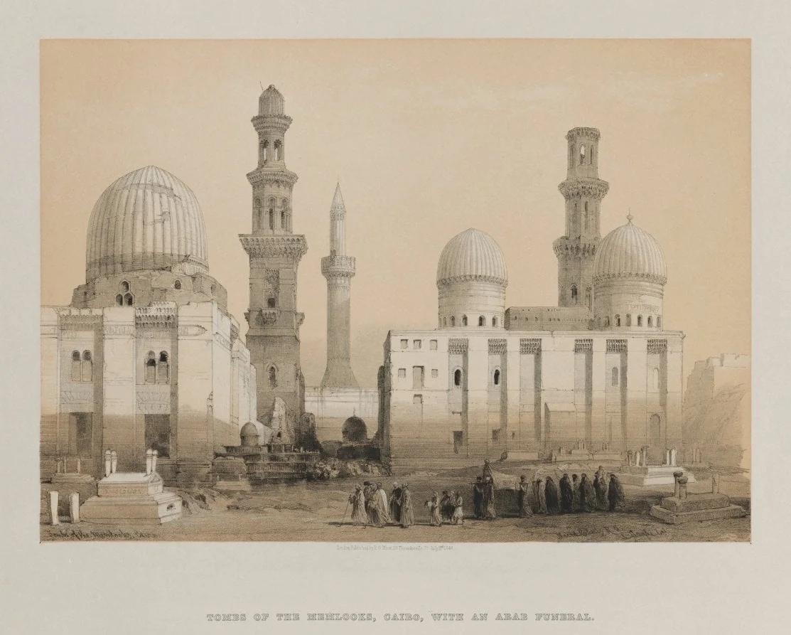 Egypt and Nubia, Volume III: Tomb of the Memlooks, Cairo, detail